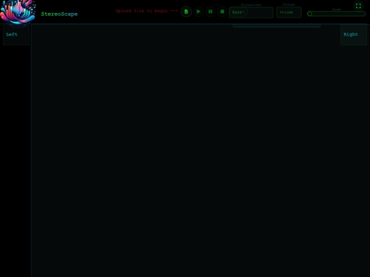 visualizers/stereoScape screenshot