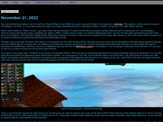 posts/weeklyUpdates/11.21.2022.update screenshot