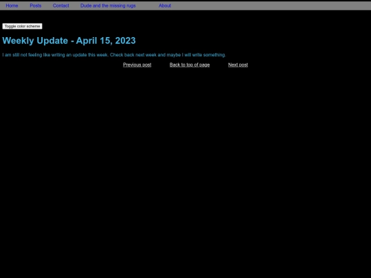 posts/weeklyUpdates/4.15.2023.update screenshot