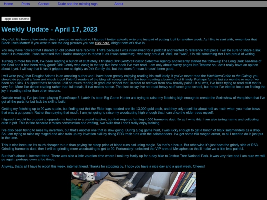 posts/weeklyUpdates/4.17.2023.update screenshot