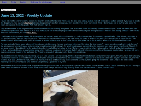 posts/weeklyUpdates/6.13.2022.update screenshot