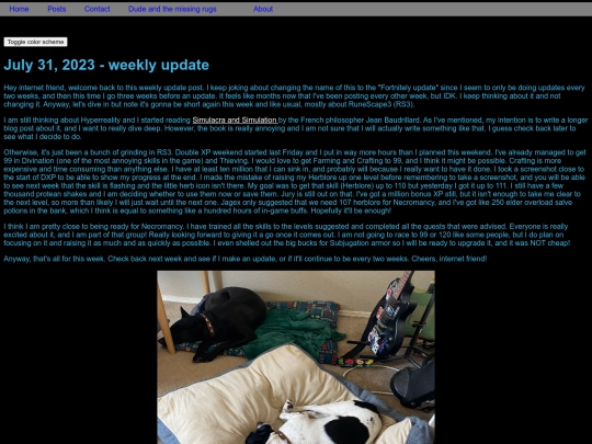 posts/weeklyUpdates/7.31.2023.update screenshot