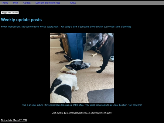 posts/weeklyUpdates/weeklyUpdates screenshot