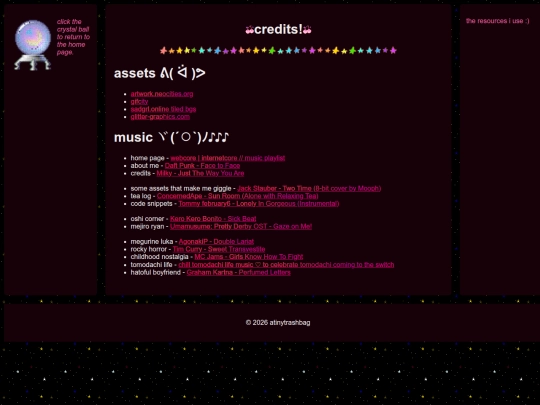 credits screenshot