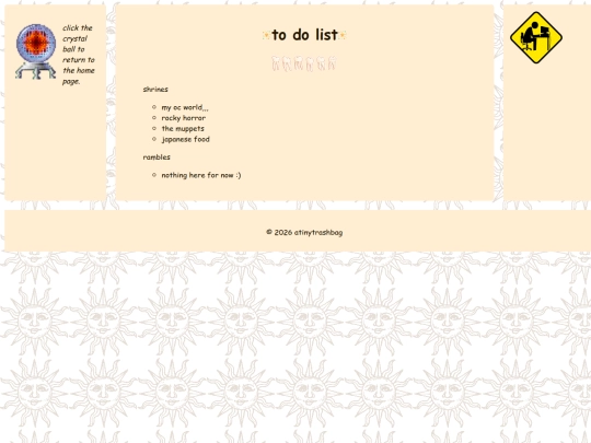 rambles/todolist screenshot