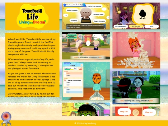 shrines/tomodachilife screenshot