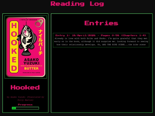 Other Pages/Books /hooked screenshot