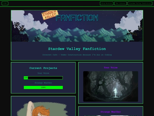 Other Pages/stardewvalleyfanfiction screenshot