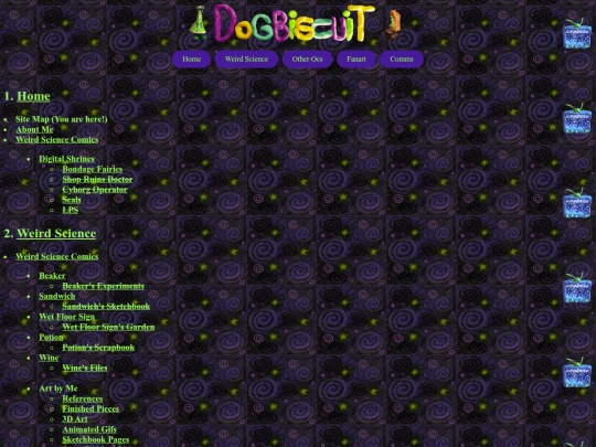 sitemap screenshot
