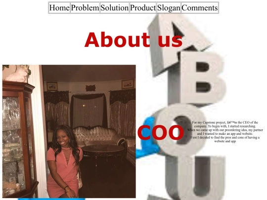 aboutcapstone screenshot