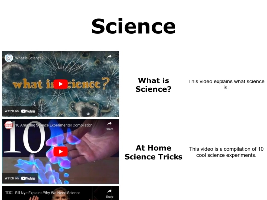 science screenshot