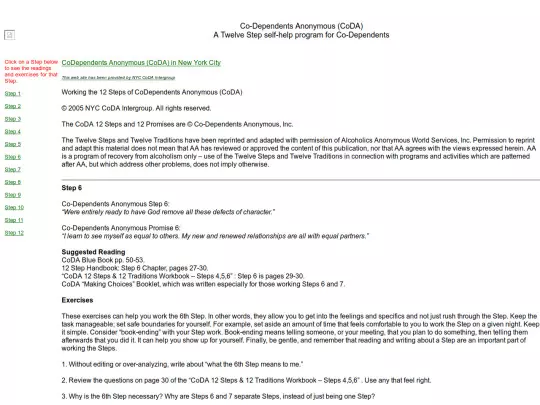 Program/step6 screenshot