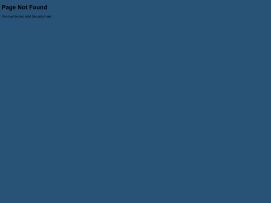 not_found screenshot