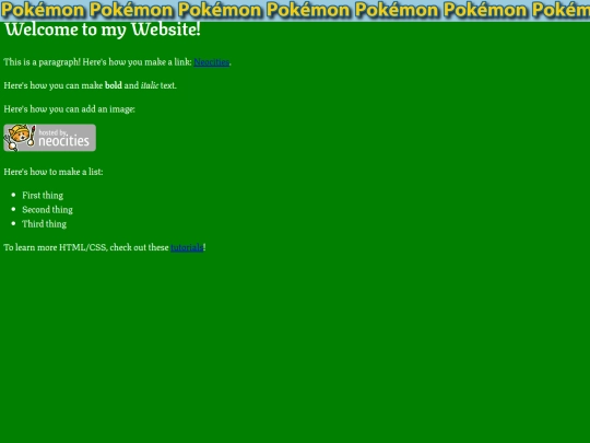 Pokmon screenshot
