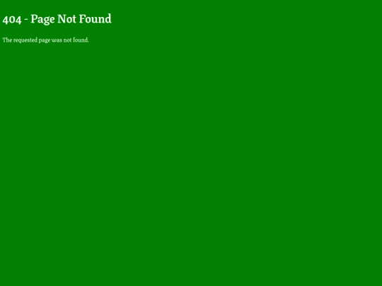 not_found screenshot