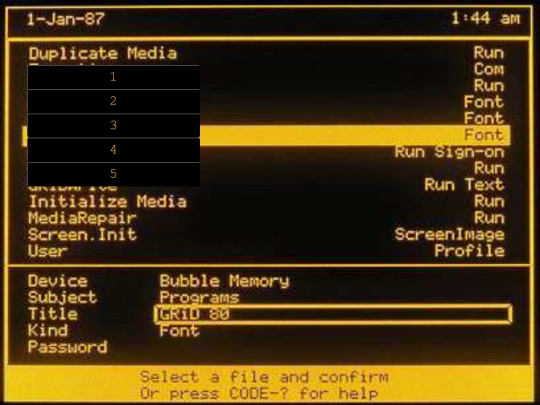 index screenshot
