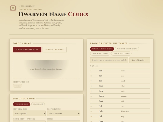Dwarven_Name_Codex screenshot
