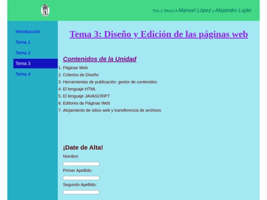 Tema 3 screenshot