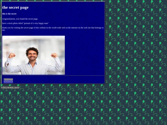 secret_page screenshot