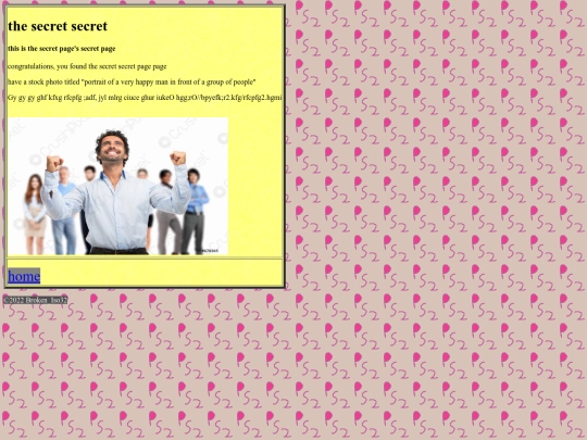 secret_page/secret_secret screenshot