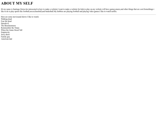 Assignment screenshot