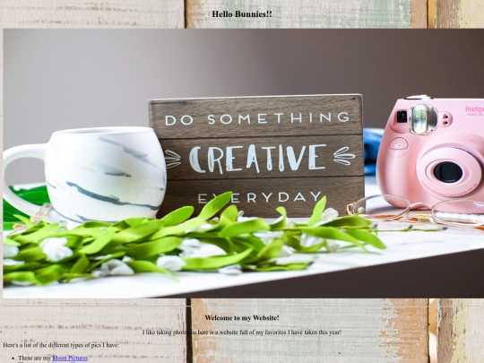 Homepage screenshot