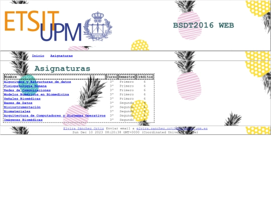asignaturas screenshot