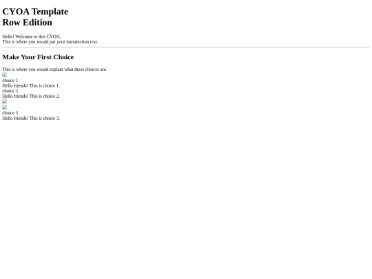 cyoa screenshot