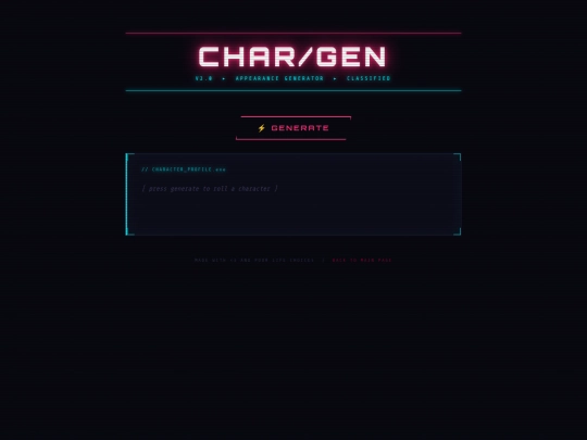 generator screenshot