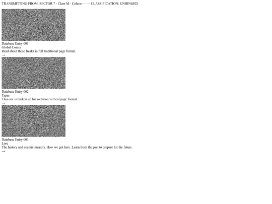 links screenshot
