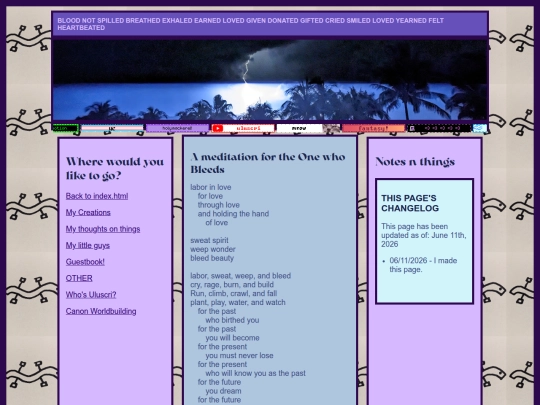 creations/poems/one-bleeds screenshot