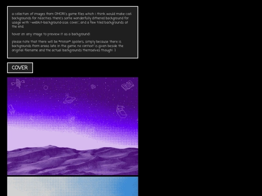 whitespace screenshot