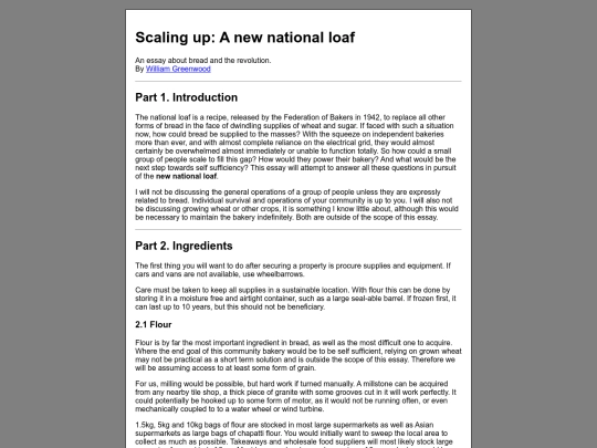national-loaf screenshot