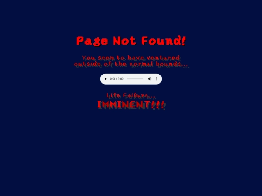 not_found screenshot