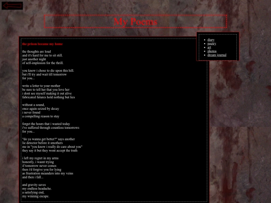 poem screenshot