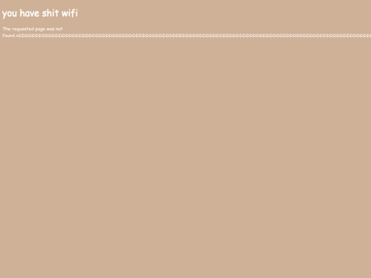 not_found screenshot