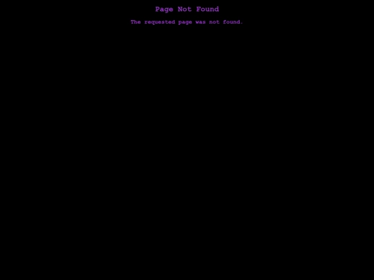 not_found screenshot