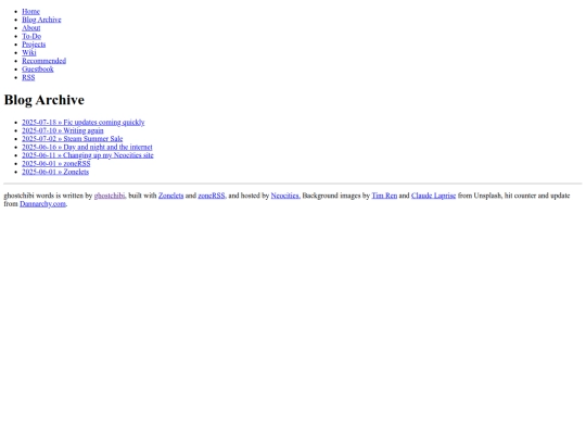 archive screenshot