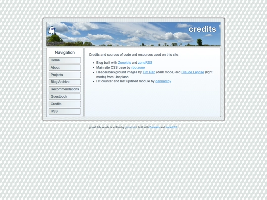 credits screenshot