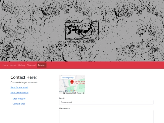 PortfolioCA3/contact screenshot