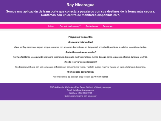 RayNicaragua screenshot