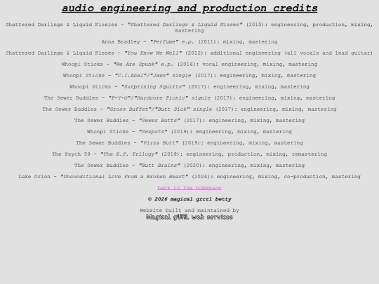 credits screenshot