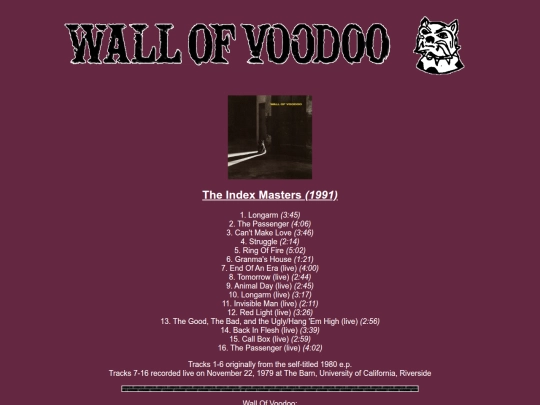 wov/indexmast screenshot