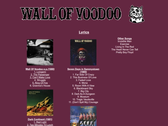 wov/lyrics screenshot