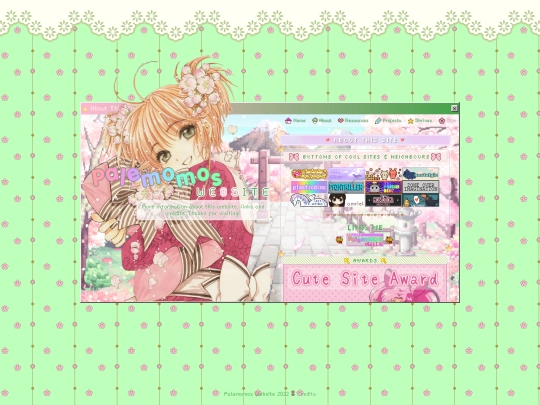 site screenshot