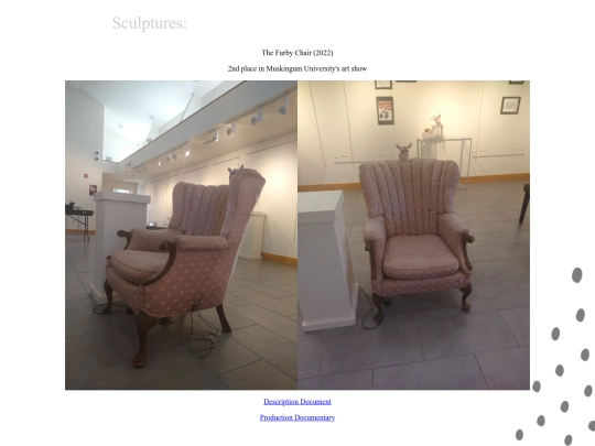 sculptures screenshot