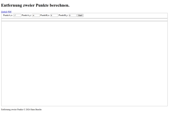 Distanz/zweiPunkte screenshot