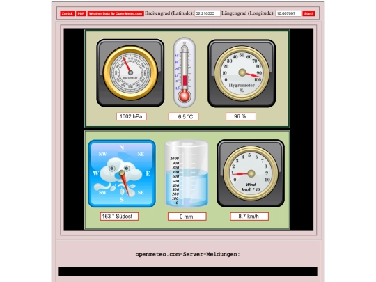 Wetter/weather screenshot