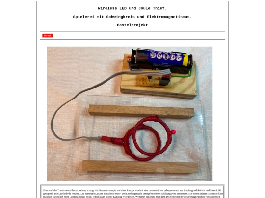 pages3/WirelessLED_JouleThief screenshot
