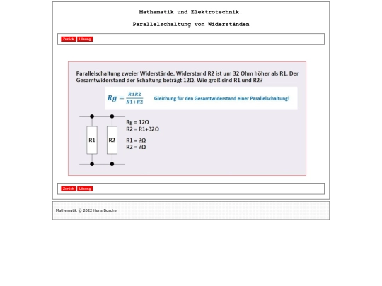pages4/Mathe3_Aufgabe_Parallelschaltung screenshot